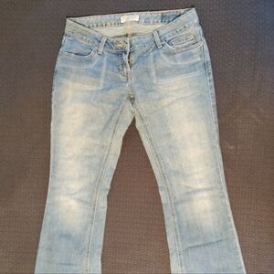 Vintage American Eagle Jeans, flared pale blue denim